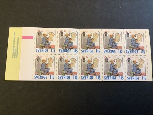 Svenska serier postfriskt häfte