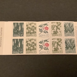 Nordiska vildblommor 1968 postfriskt häfte