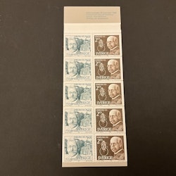 Nobelpristagare 1920 postfriskt häfte