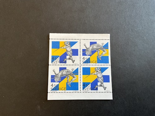 Sverige- Finland 1994 facit nr 1859-1860 postfriskt block