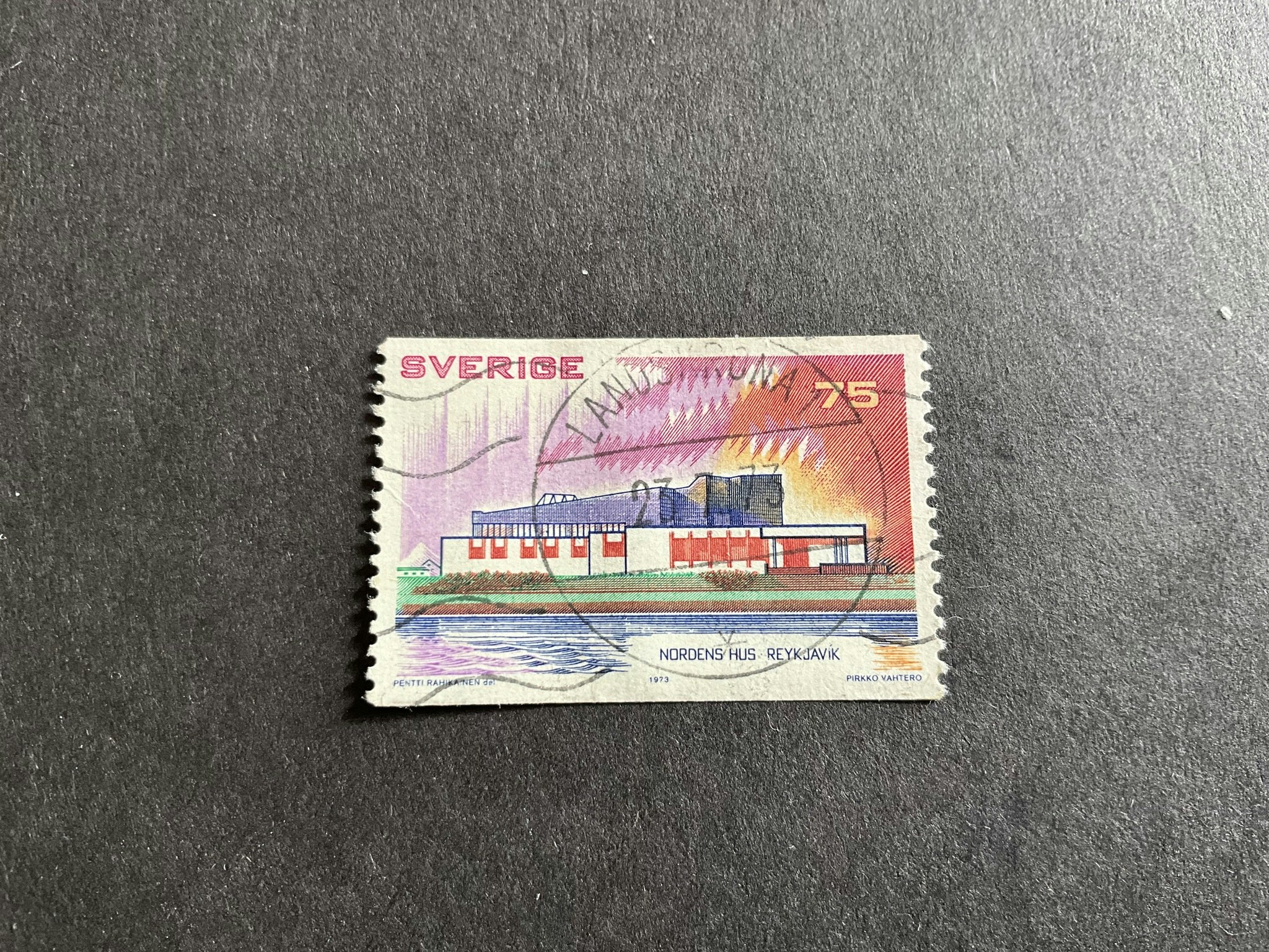 Norden III facit nr 825 praktstämplat LANDSKRONA 1