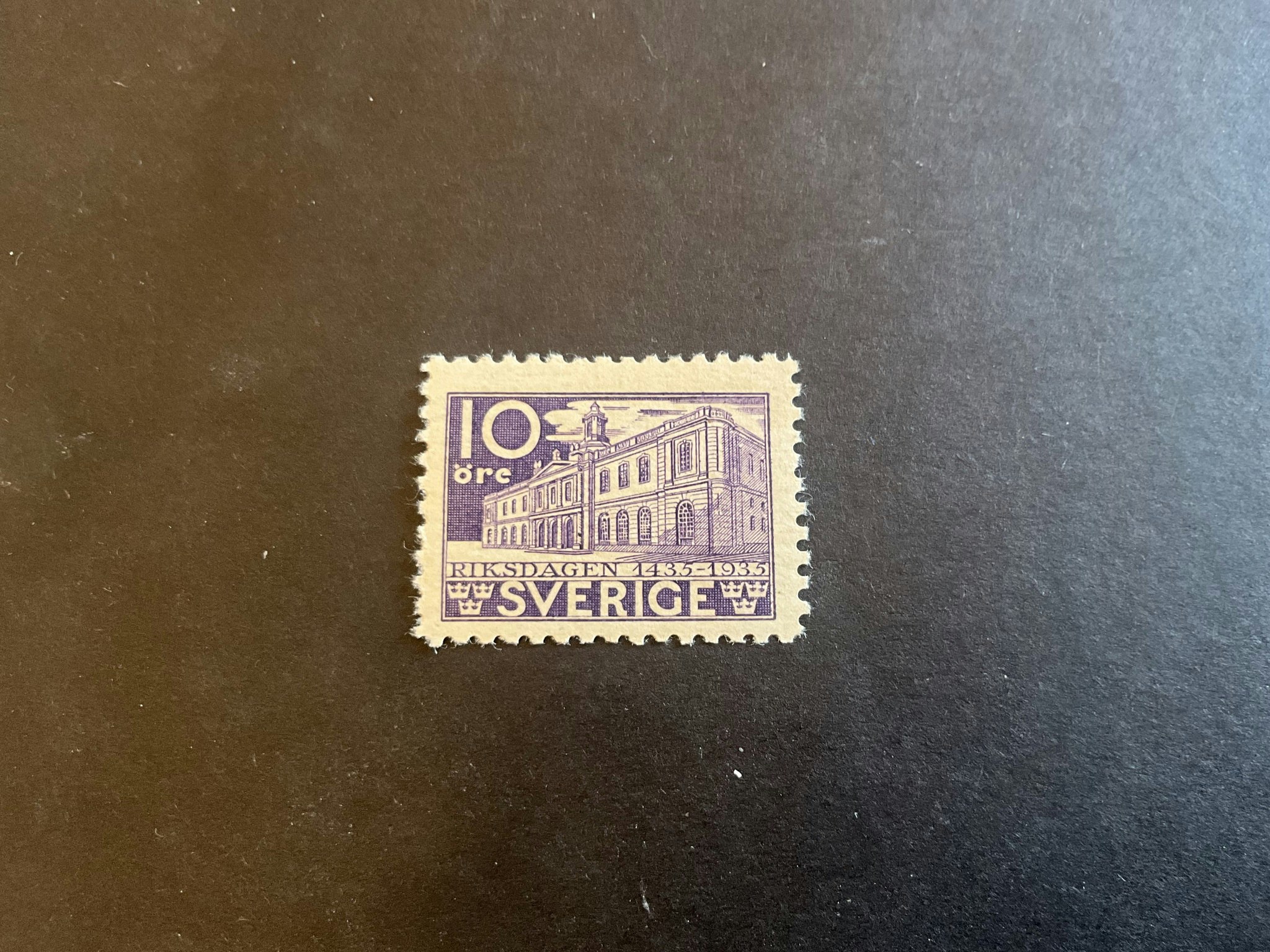 Riksdagen facit nr 241 C postfriskt märke
