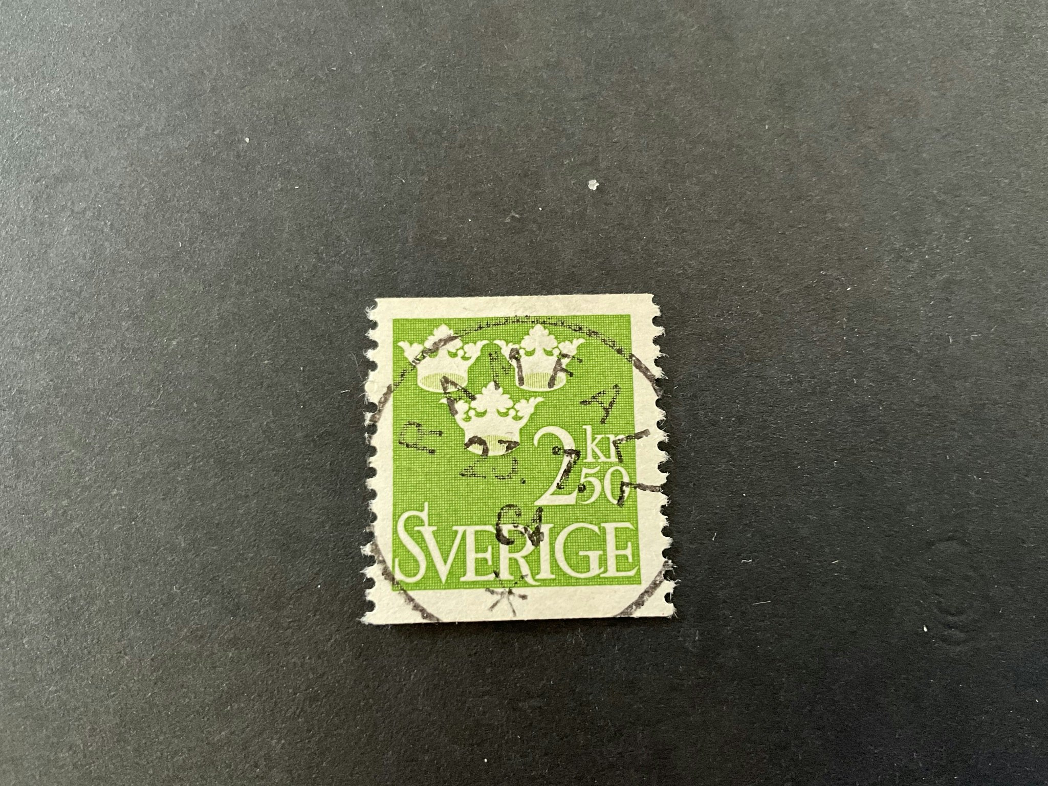 Tre kronor facit nr 313 praktstämplat RAMFALL
