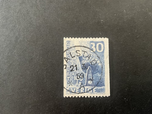 Götstålet facit nr facit nr 495 A praktstämplat SALSTAD