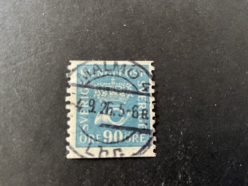 Postemblem facit nr 167 lyxstämplat MALMÖ 4
