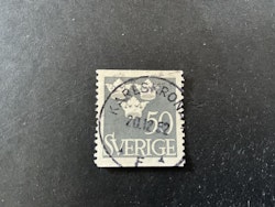 Tre kronor facit nr 284 praktstämplat KARLSKRONA