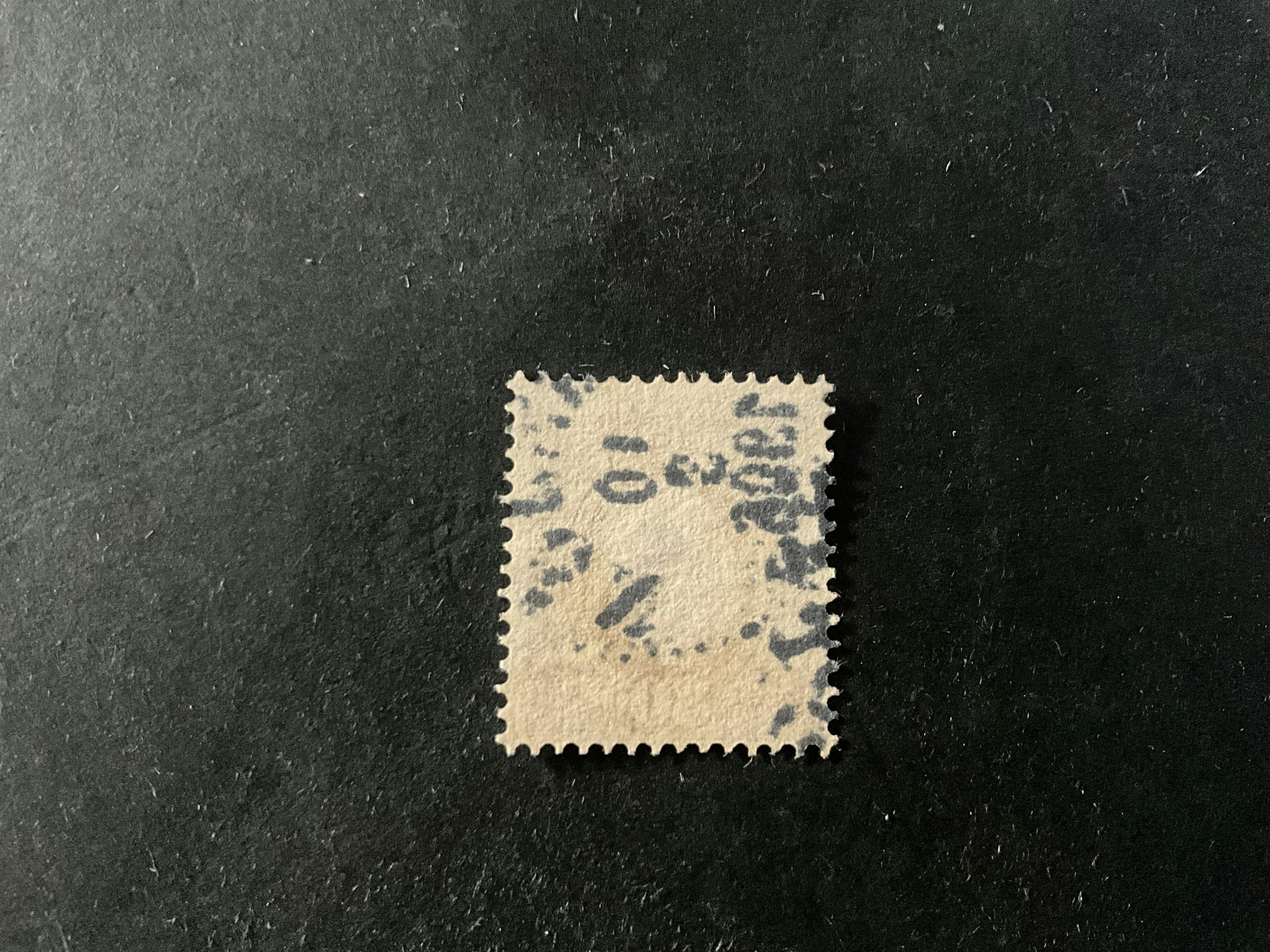 Oscar II facit nr 58 V8, blekt huvud