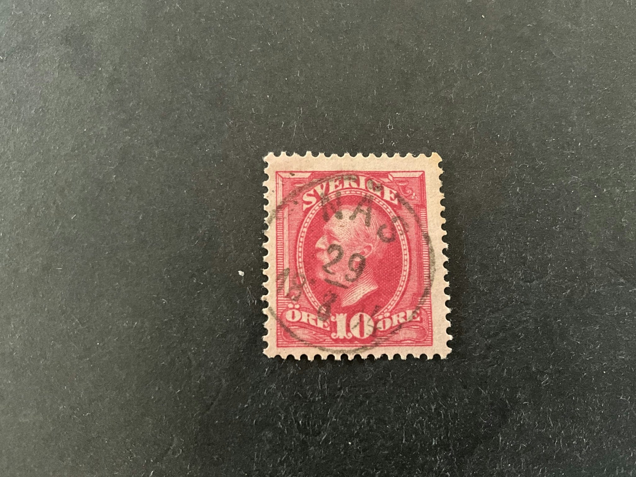Oscar II facit nr 54 praktstämplat NÅS