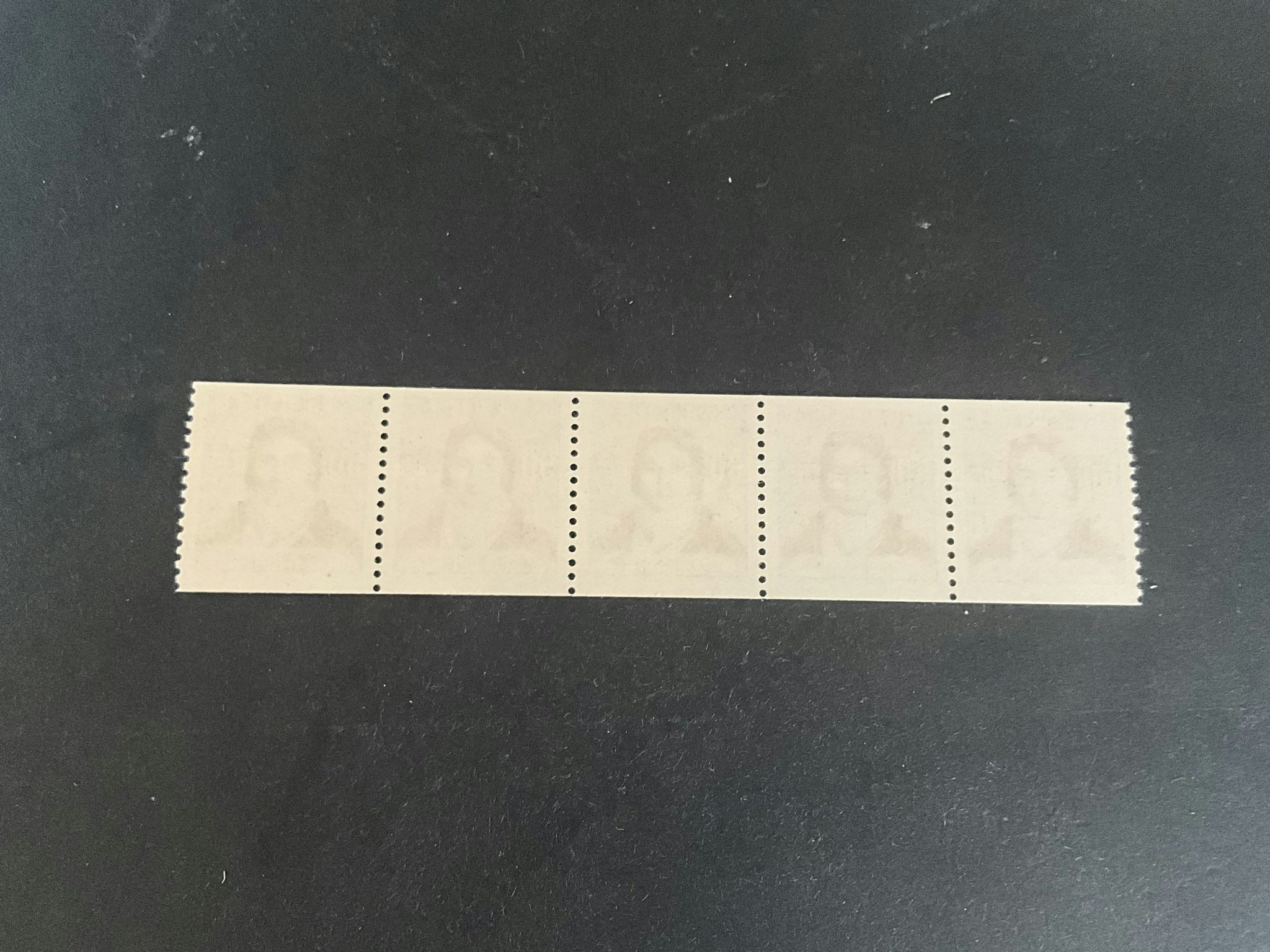Scheele facit nr 343 postfriskt 5-strip