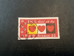 FN 25 år facit nr 709 A1 praktstämplat VELLINGE