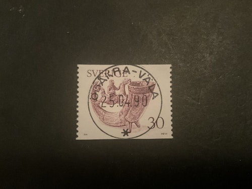 Dryckeshorn facit 973 lyxstämplat ÖDÅKRA-VÄLA