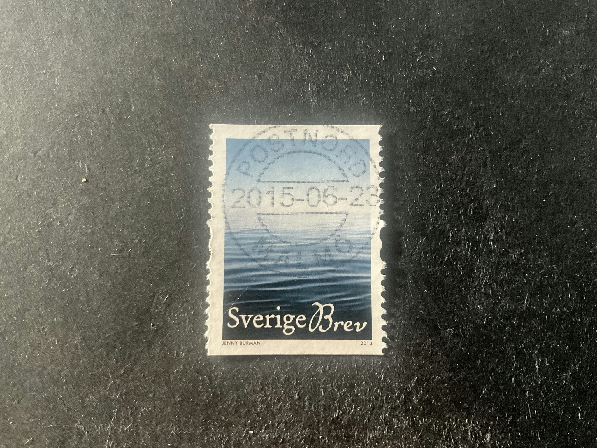 Hjärtat i naturen facit nr 2927 praktstämplat POSTNORD MALMÖ