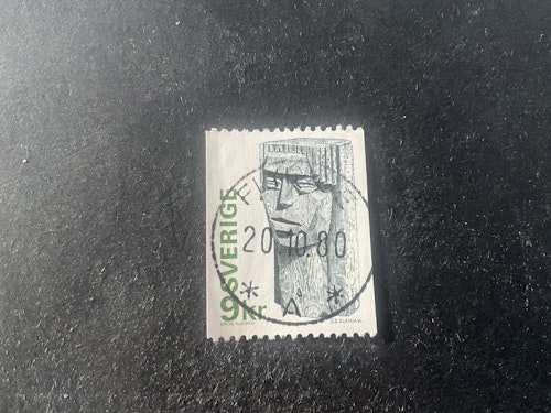 Flickhuvud facit nr 975 lyxstämplat FLYINGE