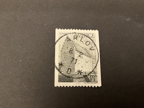Byggnadsminnen 1970 facit nr 700 A praktstämplat ARLÖV