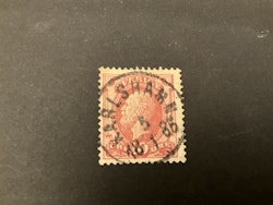 Oscar II facit nr 39 praktstämplat KARLSHAMN