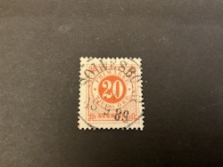 Ringtyp PH facit nr 46 praktstämplat SÖLVESBORG