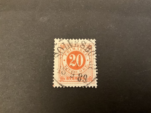 Ringtyp PH facit nr 46 praktstämplat SÖLVESBORG