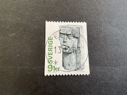 Flickhuvud facit nr 975 lyxstämplat ESLÖV