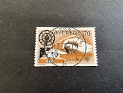 Europa VIII facit nr 1076 lyxstämplat KARLSKRONA 4