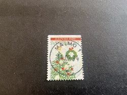 Julpost 1989 facit nr 1593 lyxstämplat MALMÖ 1