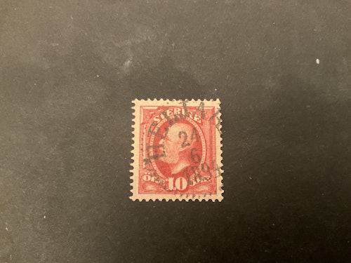Oscar II facit 54 praktstämplat HELJARP