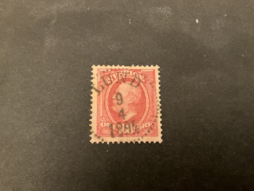 Oscar II facit 54 praktstämplat LUND