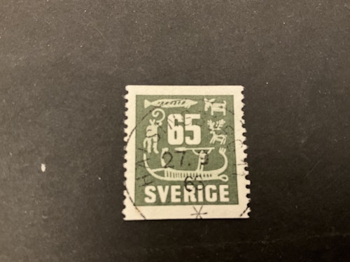 Hällristningar facit nr 461 lyxstämplat HÄLSINGBORG 11