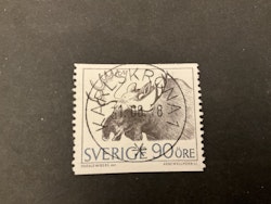 Bruksfrimårken facit 615 A lyxstämplat KARLSKRONA 1