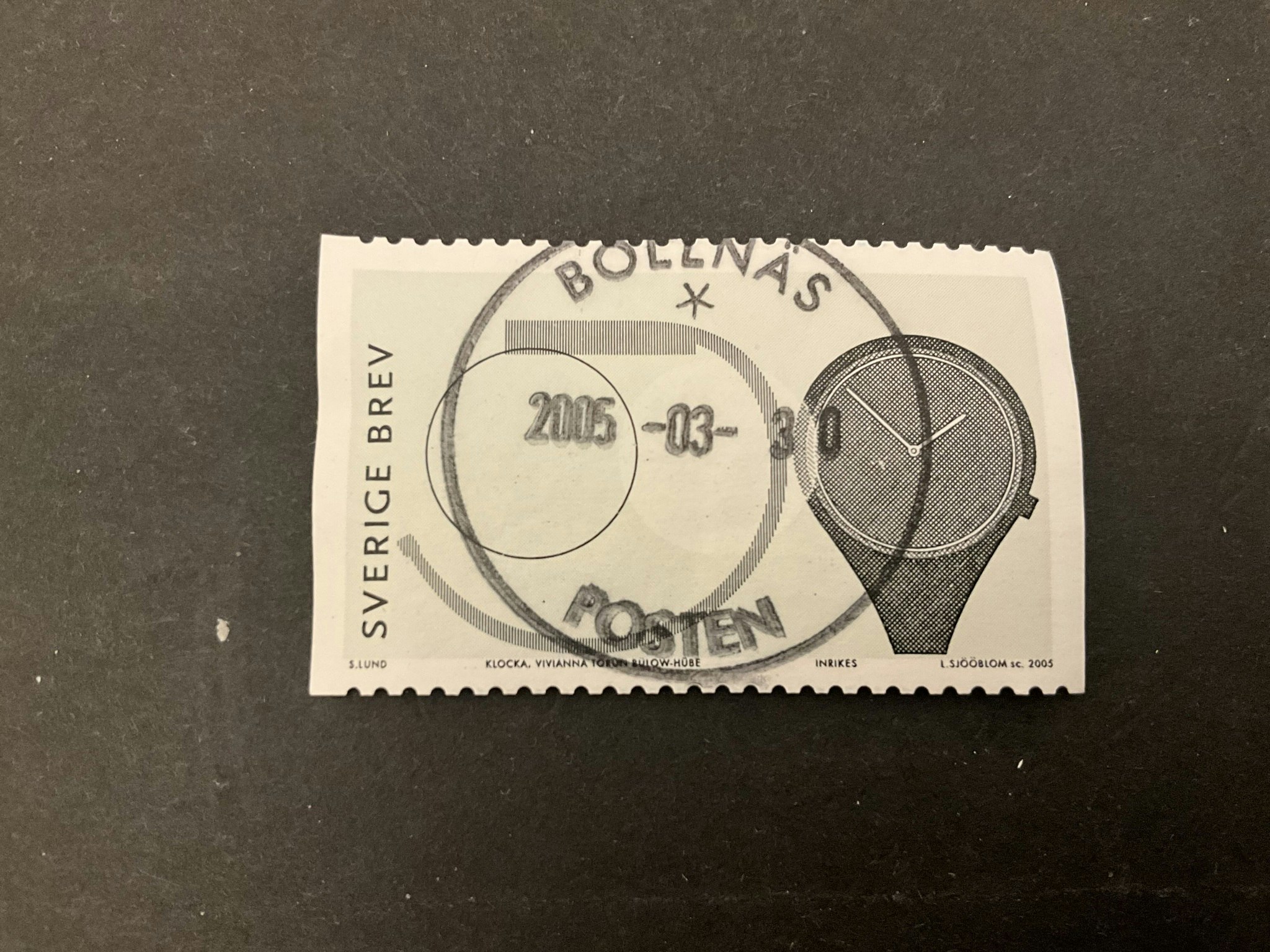 Svensk design facit 2470 lyxstämplat BOLLNÄS