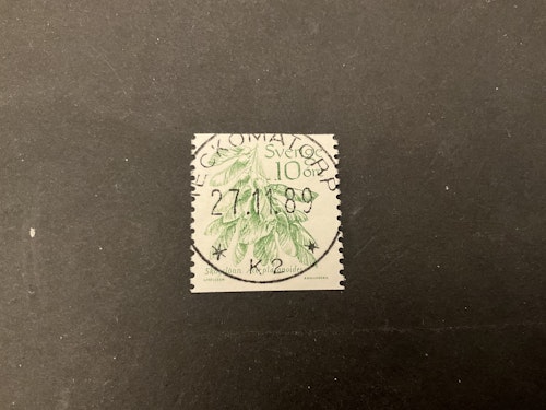 Frukter facit nr 1242 lyxstämplat TECKOMATORP