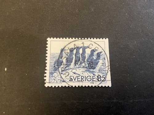 Alkfåglar facit nr 954 B2 lyxstämplat UPPSALA CENTRUM