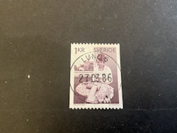 Knypplerska facit 955 A V2 lyxstämplat LUND 6