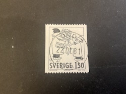 Svenska serier facit nr 1143 lyxstämplat LUND 7