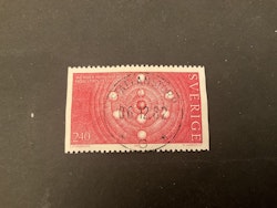 Nobelpristagare atomfysik facit nr 1235 lyxstämplat STAFFANSTORP