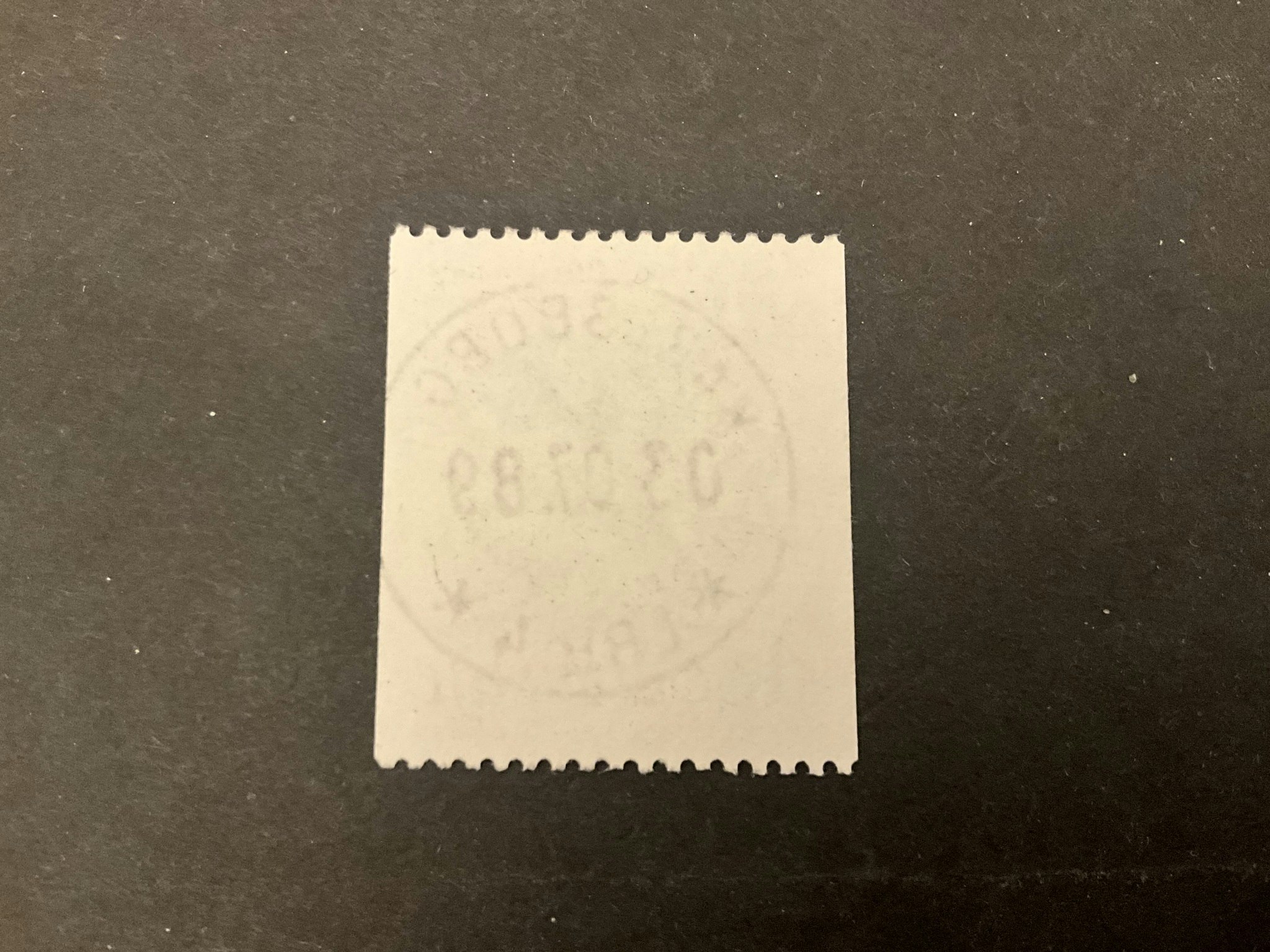 Djur i hotad miljö facit nr 1546 lyxstämplat KARLSBORG 1