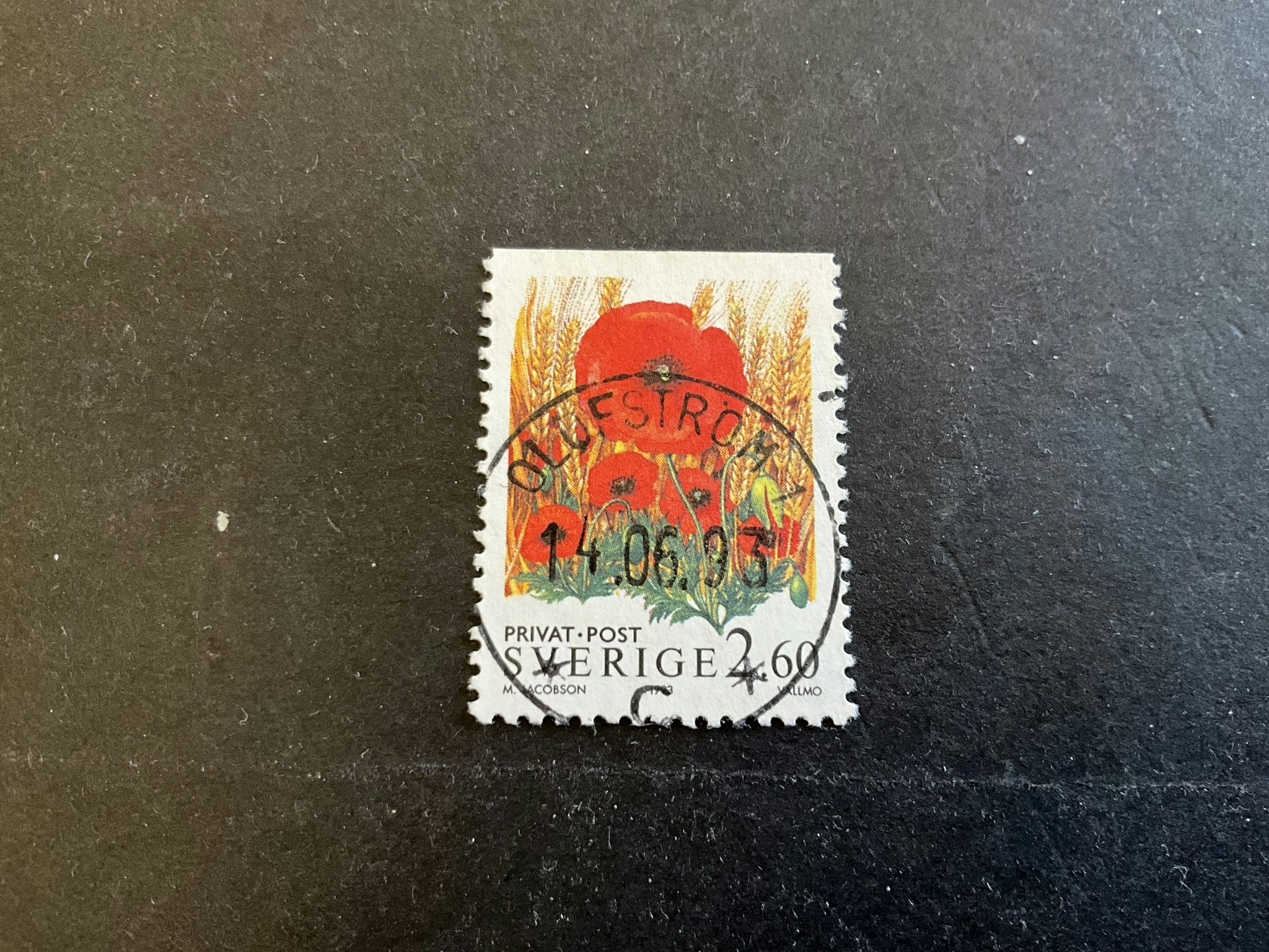 Rabattmärken XV facit nr 1792 lyxstämplat OLOFSTRÖM 1