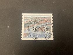 Nationalparker 2 facit 1601 lyxstämplat LUND 1