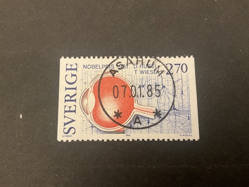 Nobelpristagare fysologi eller medicin facit nr 1332 lyxstämplat ASARUM