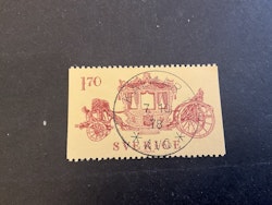 Kröningsvagn facit 1055 lyxstämplat KALMAR 1