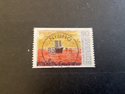 Tre svenska konstnärer facit nr 1051 lyxstämplat NYBRO