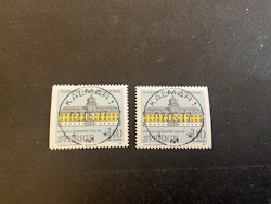Uppsala universitet facit nr 1005 B1+B2 lyxstämplat KALMAR 1