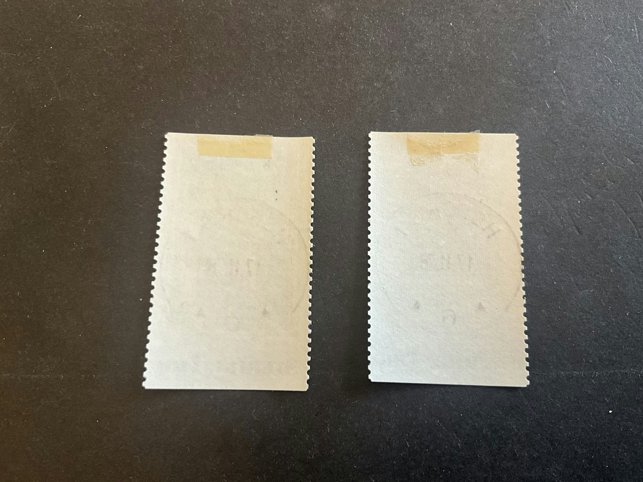 Medeltida bokmåleri facit 985+986 lyxstämplat HOFORS 1