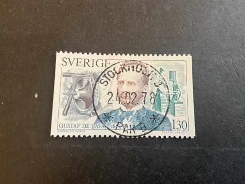 Tekniska nydanare facit 980 lyxstämplat STOCKHOLM 3