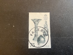 Gustaf VI Adolf 90 år facit nr 799 lyxstämplat FAGERÅS