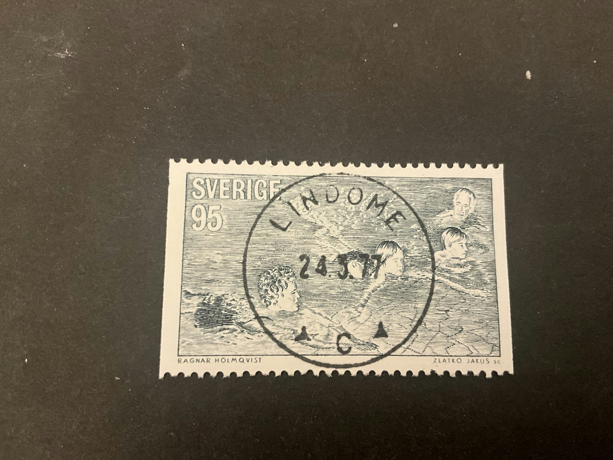Motionsidrott facit nr 994 lyxstämplat LINDOME