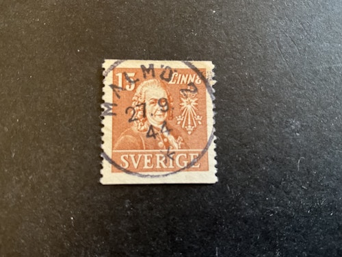 Linné facit nr 321 A praktstämplat MALMÖ 2