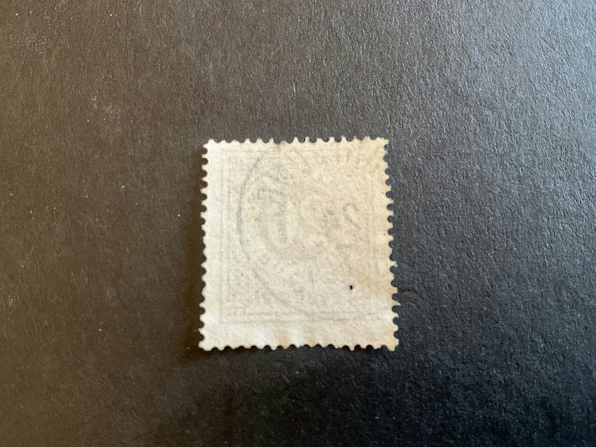 Ringtyp T 14 facit nr 22 stämplat märke