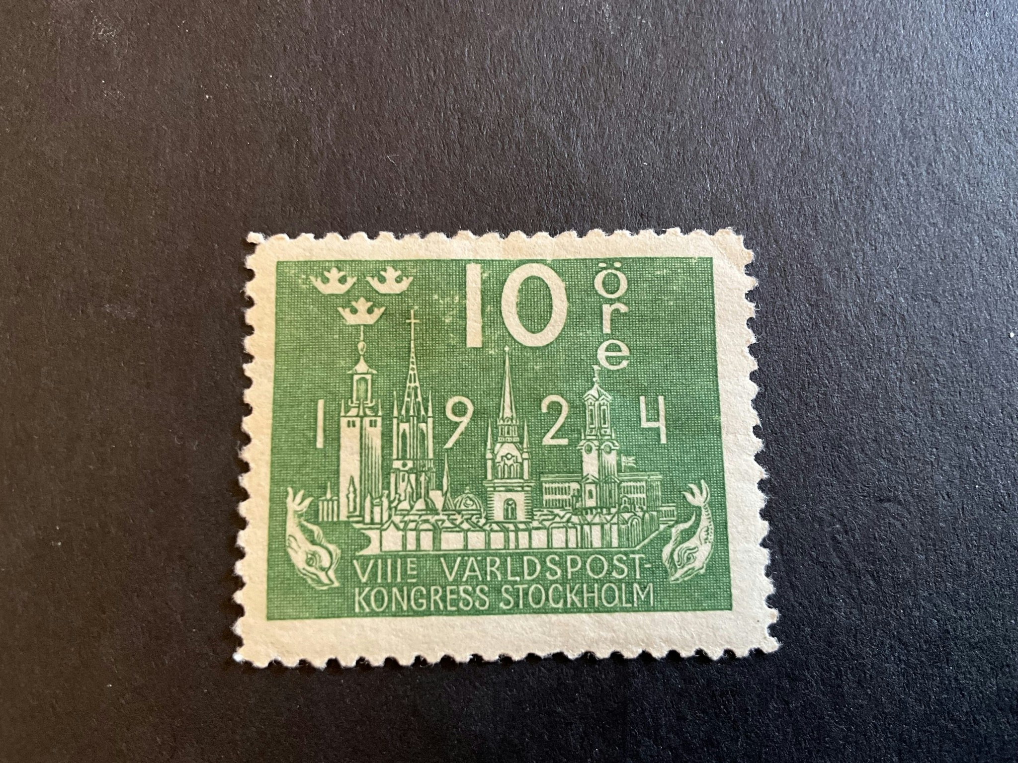 Världspostkongressen facit 197 cx ostämplat märke