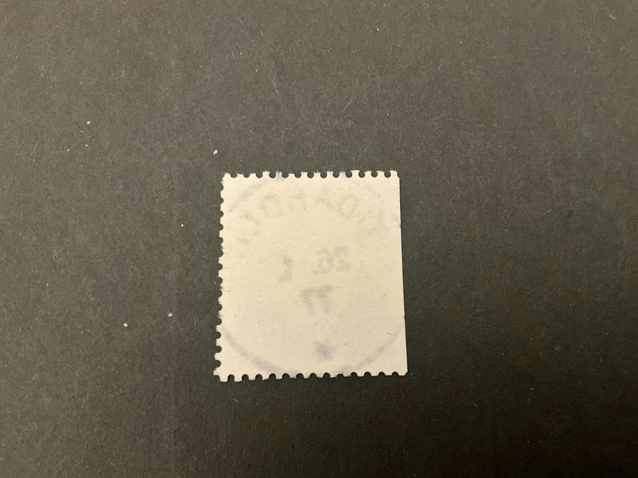 Carl XVI Gustaf typ I facit nr 870 B1 lyxstämplat TIDAHOLM