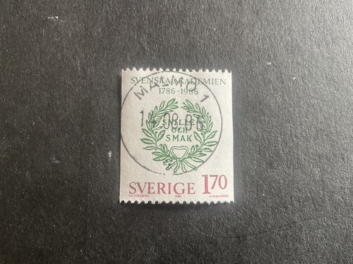 Akademijubileer facit nr 1399 lyxstämplat MALMÖ 1